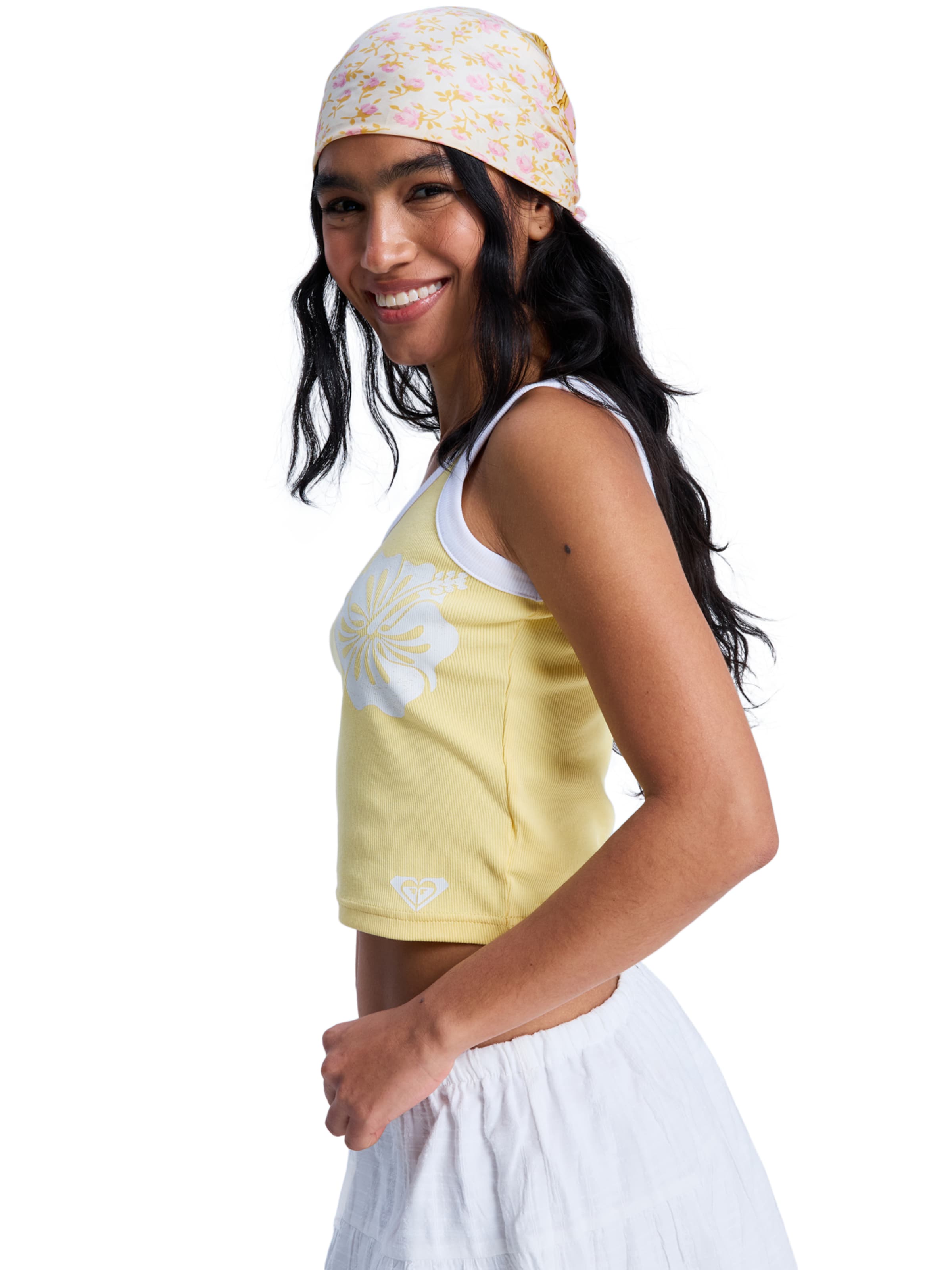 ROXY Top 'Keep It Cool' in Yellow
