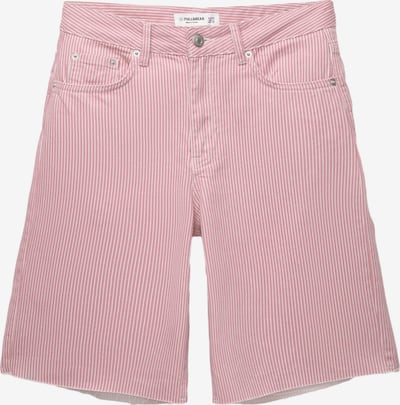 Pull&Bear Farkut värissä punainen / valkoinen, Tuotenäkymä