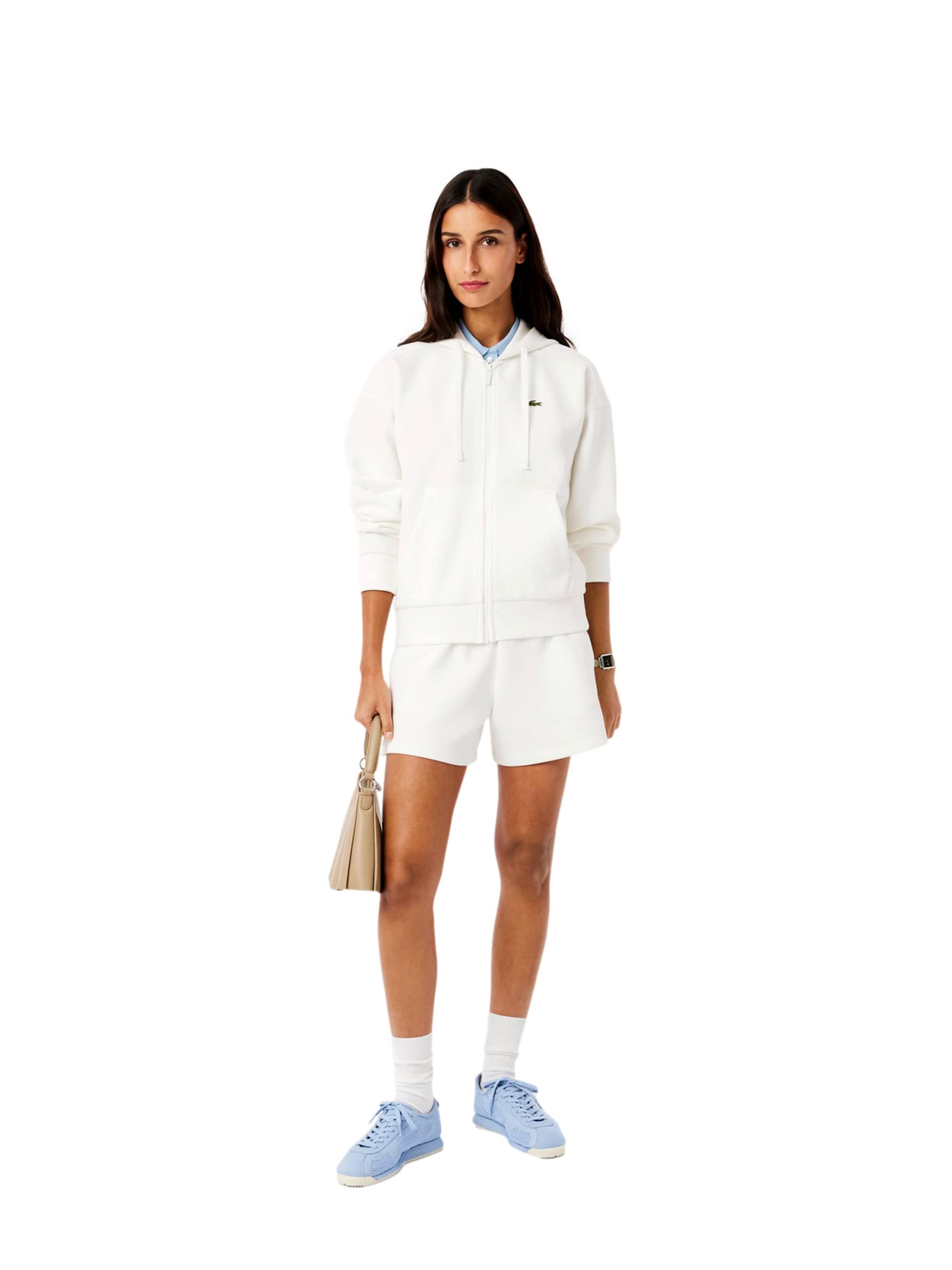 LACOSTE Sweatvest in Wit