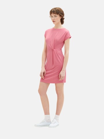 TOM TAILOR DENIM Kleid in Pink