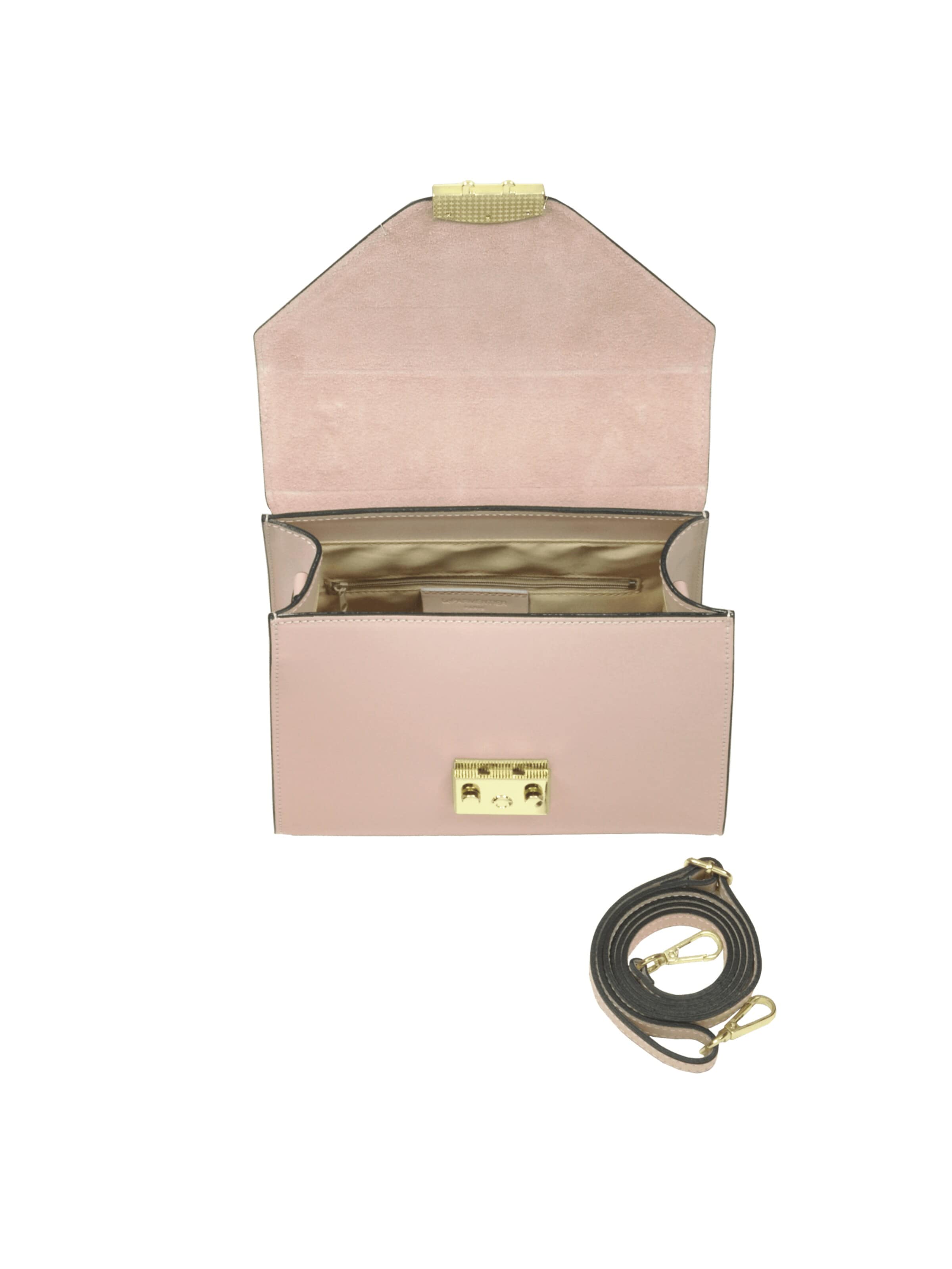 LeParmentier - Bolso de mano 'Peggy' en beige