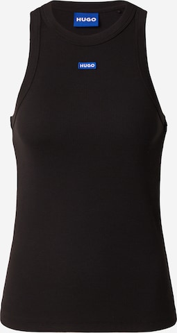 Top di HUGO Blue in nero: frontale