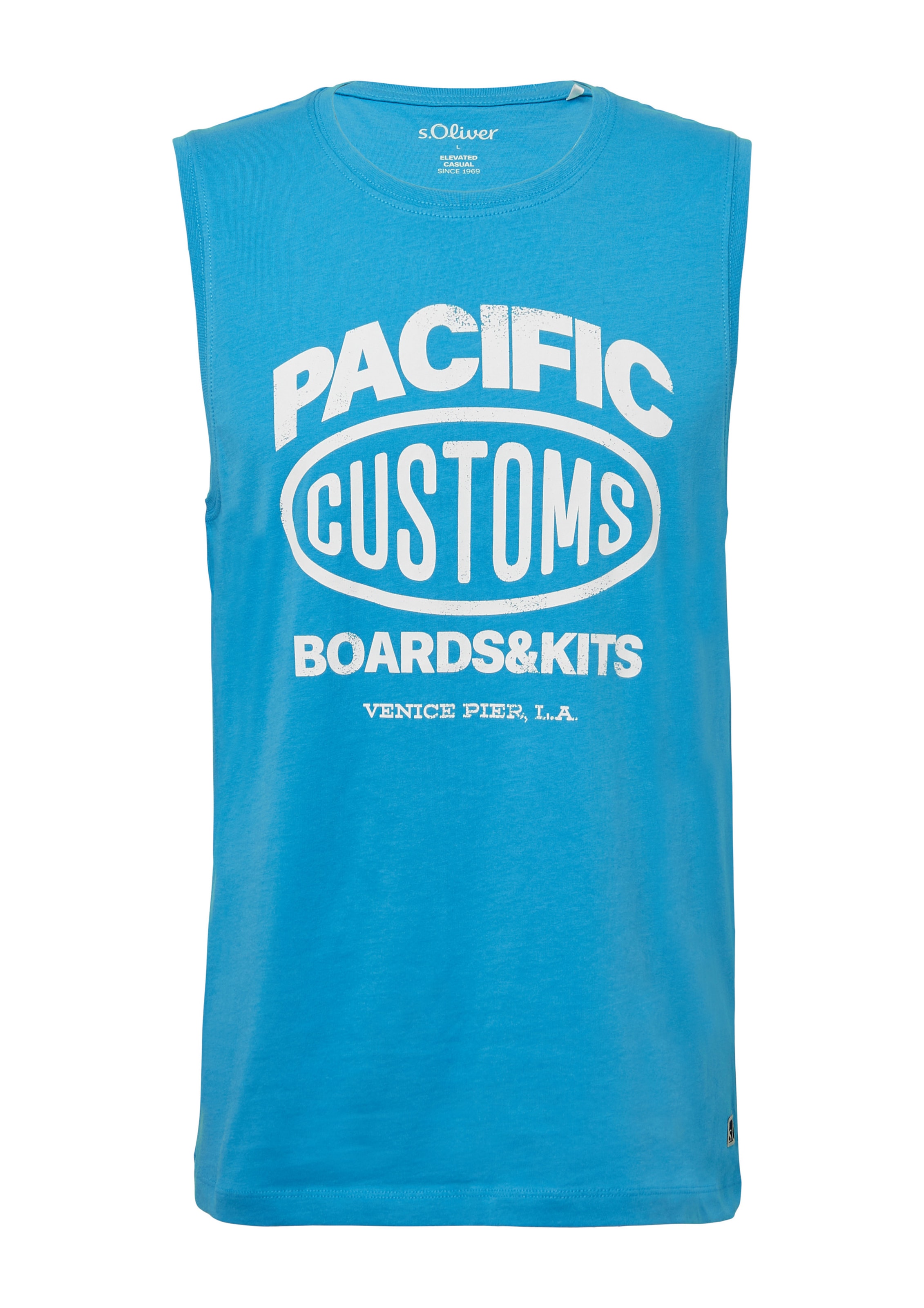 T-Shirt s.Oliver en vert : devant