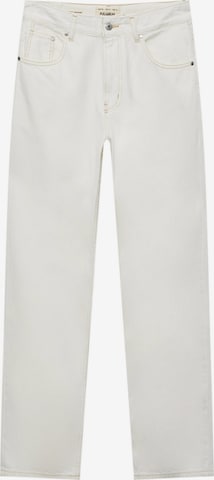 Pull&Bear Regular Jeans in Beige: predná strana