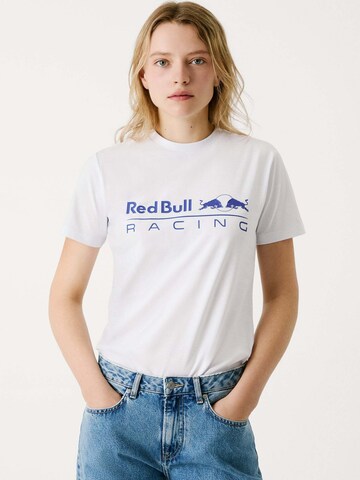 Maglietta 'Red Bull Racing x Pepe Jeans' di Red Bull Racing x Pepe Jeans in bianco: frontale
