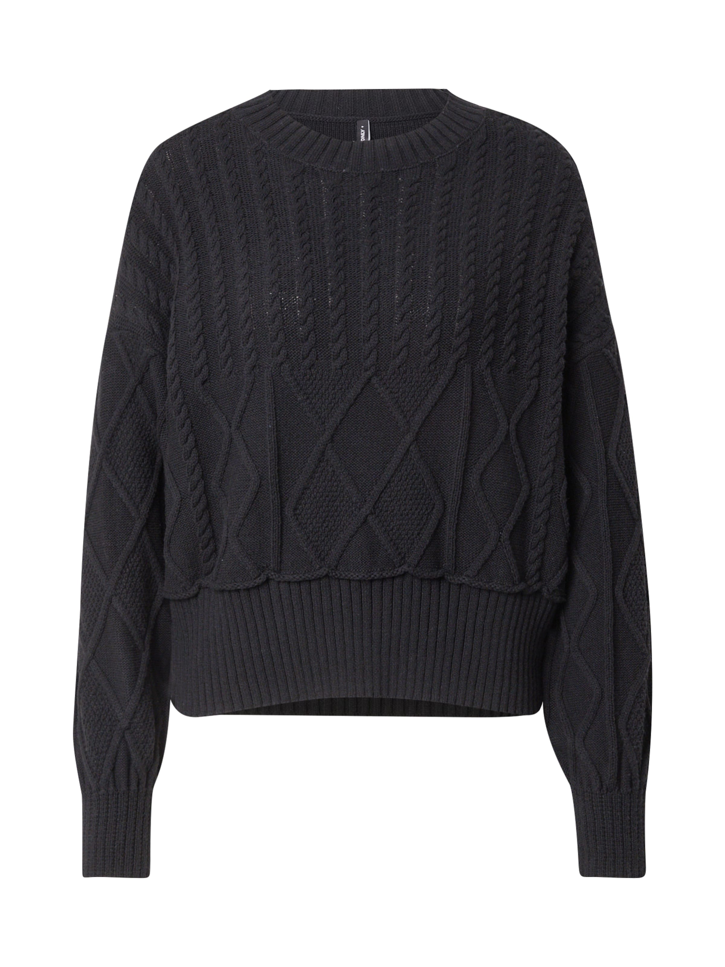 ONLY Sweater 'ONLKaya' in Black: front