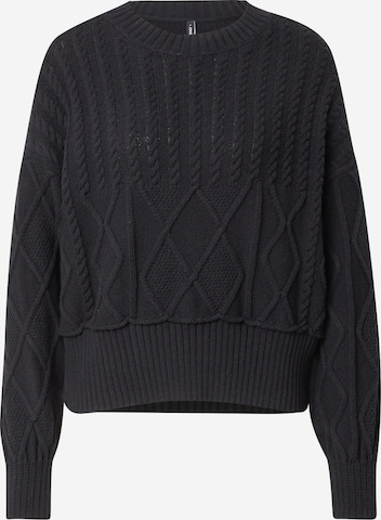Pull-over 'ONLKaya' ONLY en noir : devant