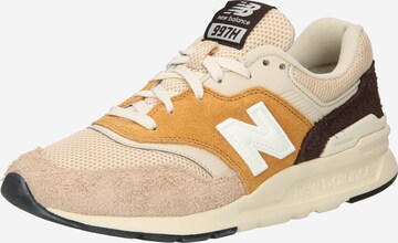 Baskets basses '997' new balance en marron : devant