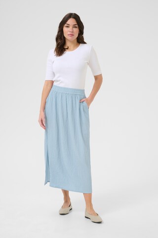 Kaffe - Saia 'KAOrina' em azul: frente