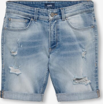 KIDS ONLY BOY Regular Jeans 'Ply' in Blauw: voorkant