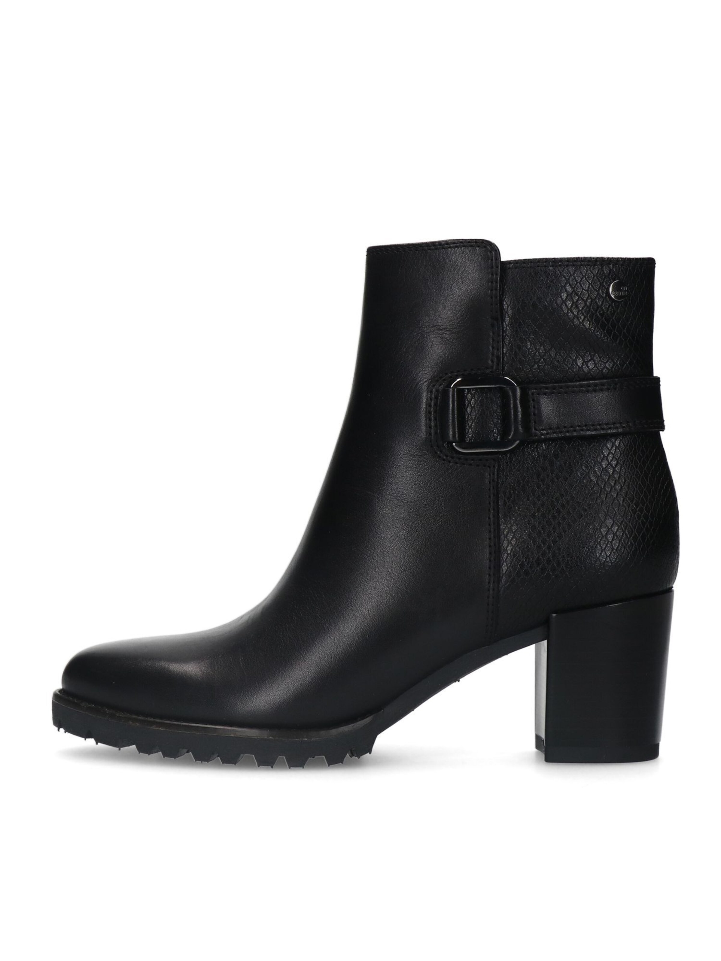 MANFIELD Ankle Boots in Black