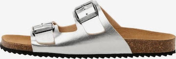 MANGO TEEN Sandals 'Ale' in Silver: front