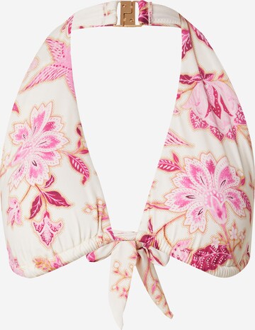 Seafolly Triangle Bikini Top in Pink: front