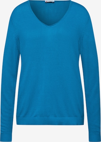 STREET ONE Sweater in Blue: front