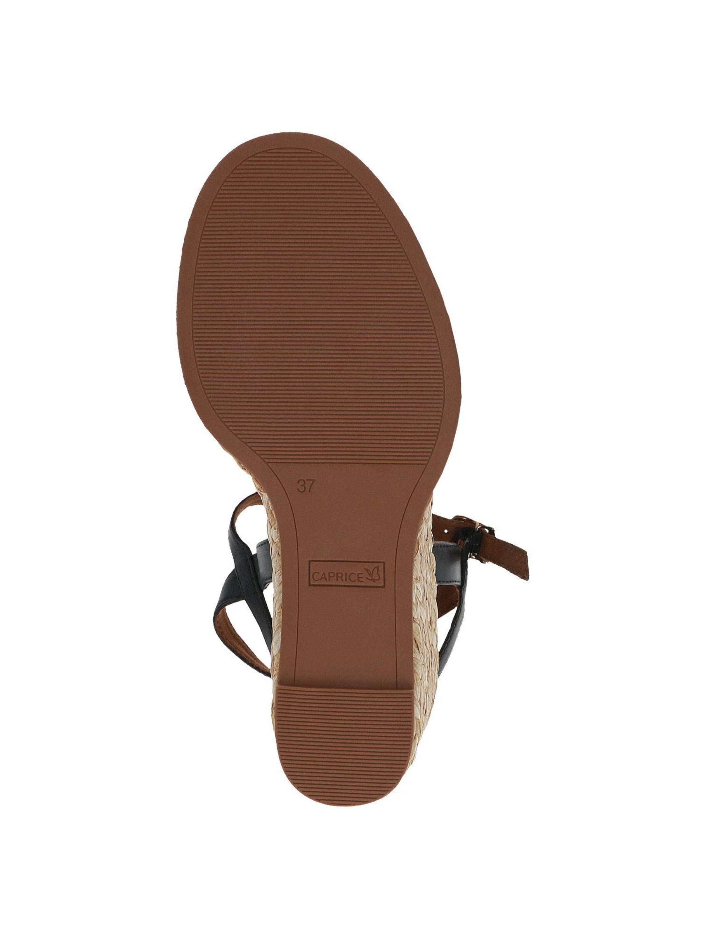 CAPRICE Sandaal in Zwart