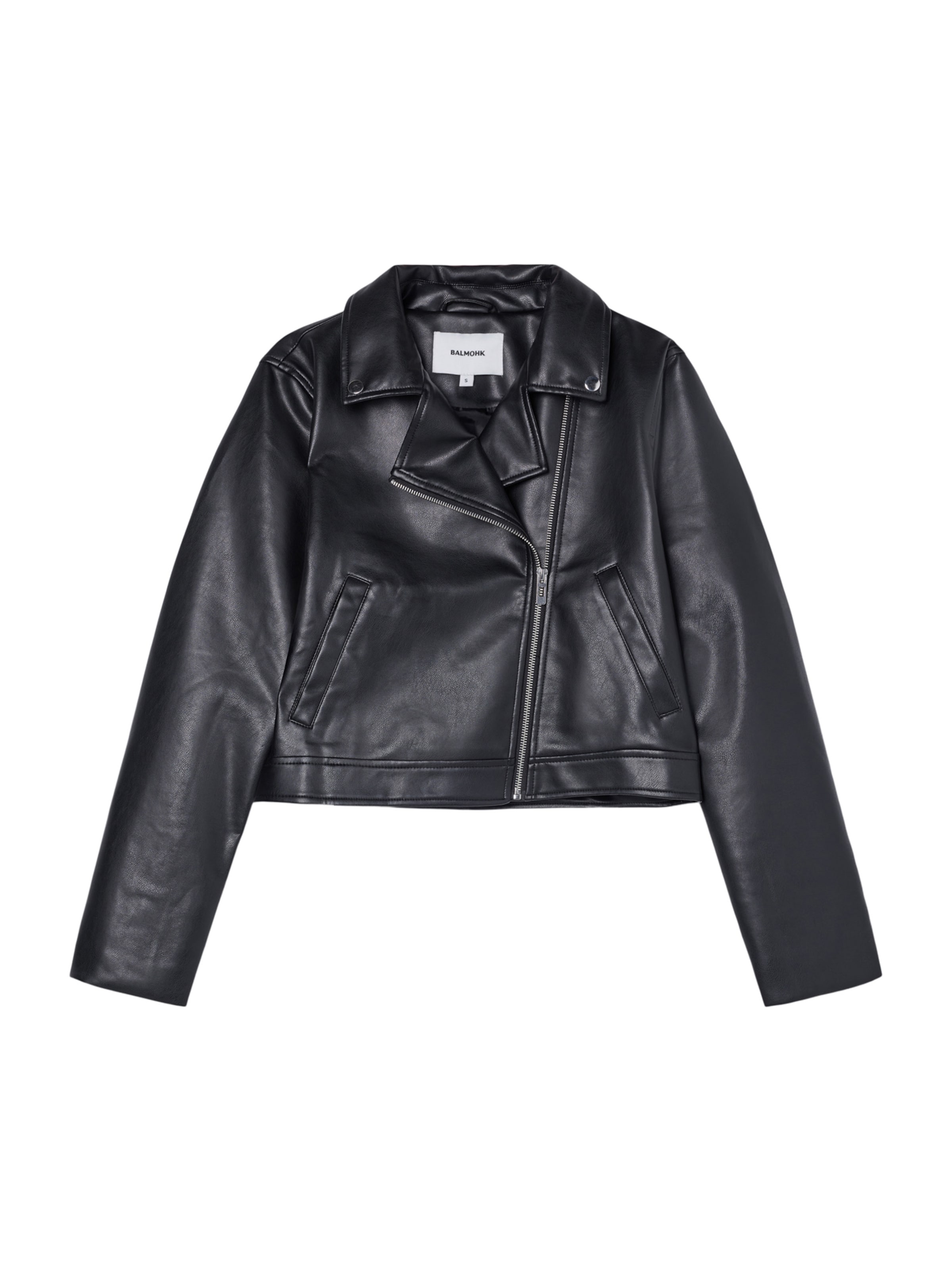 BALMOHK Välikausitakki värissä musta: etupuoli