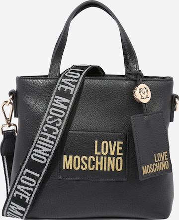 Love Moschino Handtasche in Schwarz: predná strana