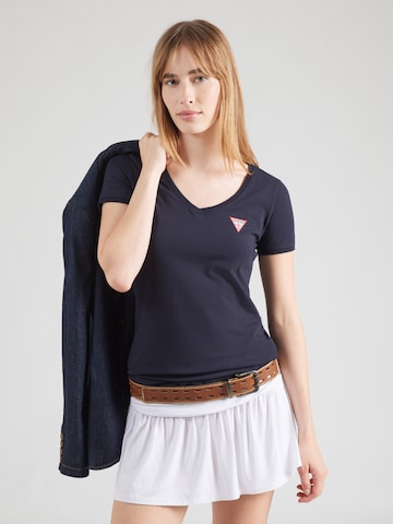 Maglietta di GUESS in blu: frontale