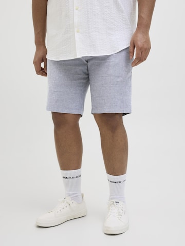 JACK & JONES Regular Chino trousers in Blue: front