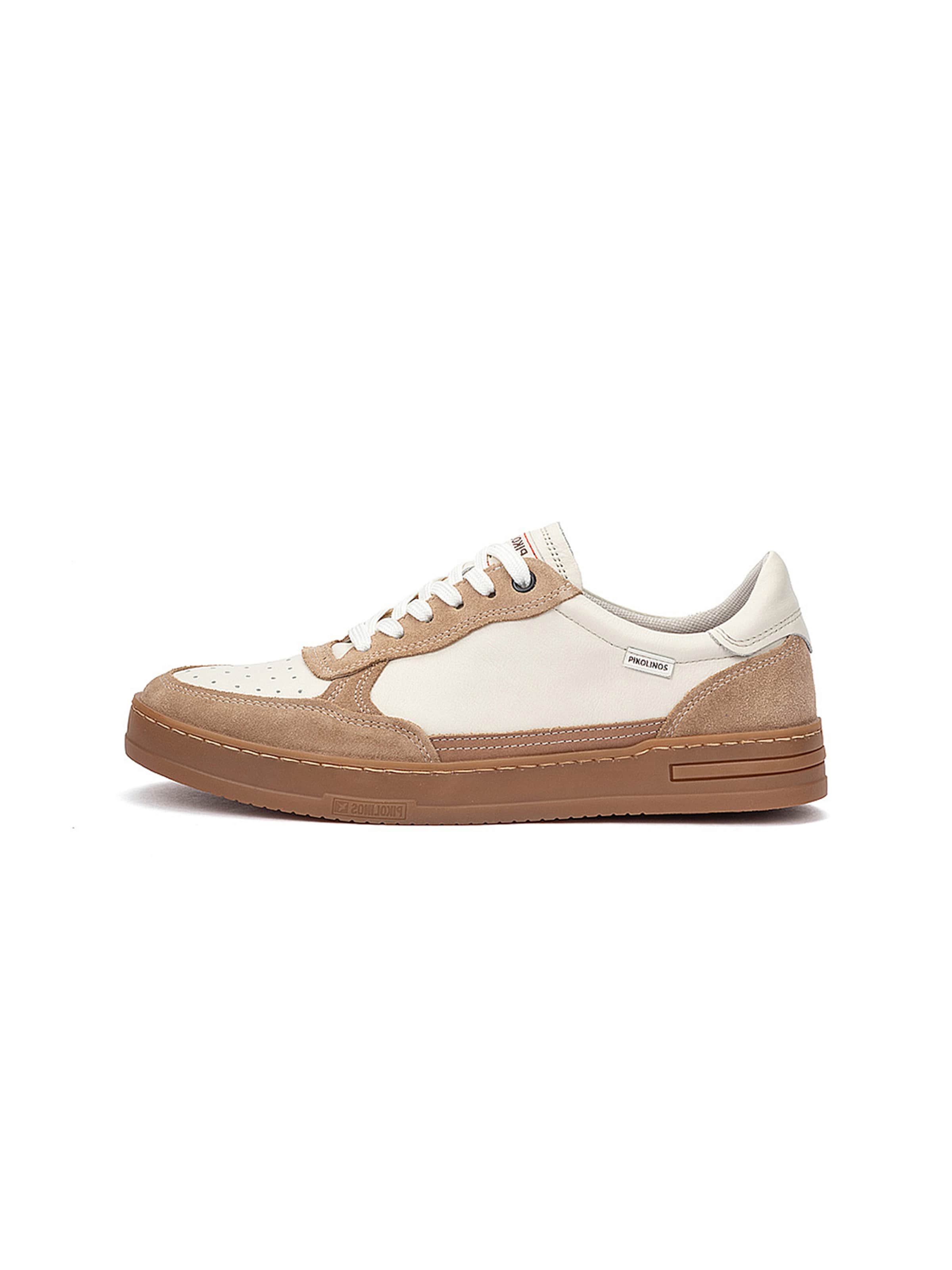 PIKOLINOS Låg sneaker 'Xativa' i beige: framsida