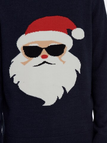 Only & Sons - Jersey 'Xmas' en azul