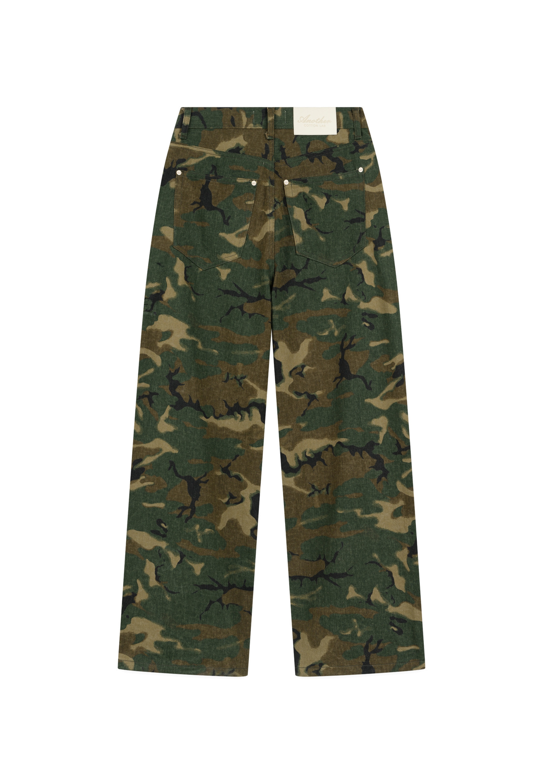 regular Jeans di Another Cotton Lab in verde