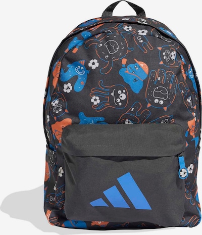 ADIDAS PERFORMANCE Sportski ruksak veličine NS u plava / antracit siva / narančasta / bijela, Pregled proizvoda