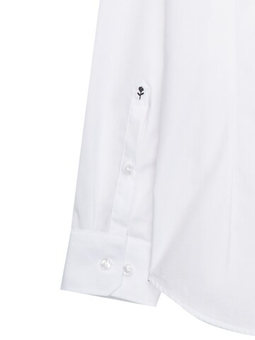 Coupe slim Chemise business SEIDENSTICKER en blanc