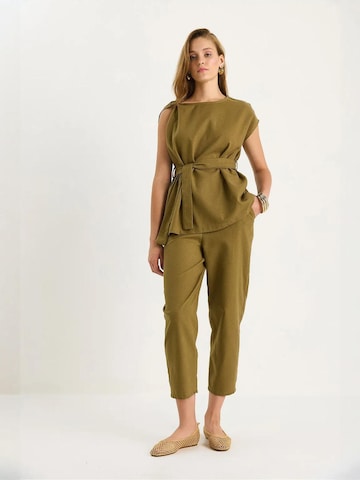 Bianco Lucci Broekpak in Groen