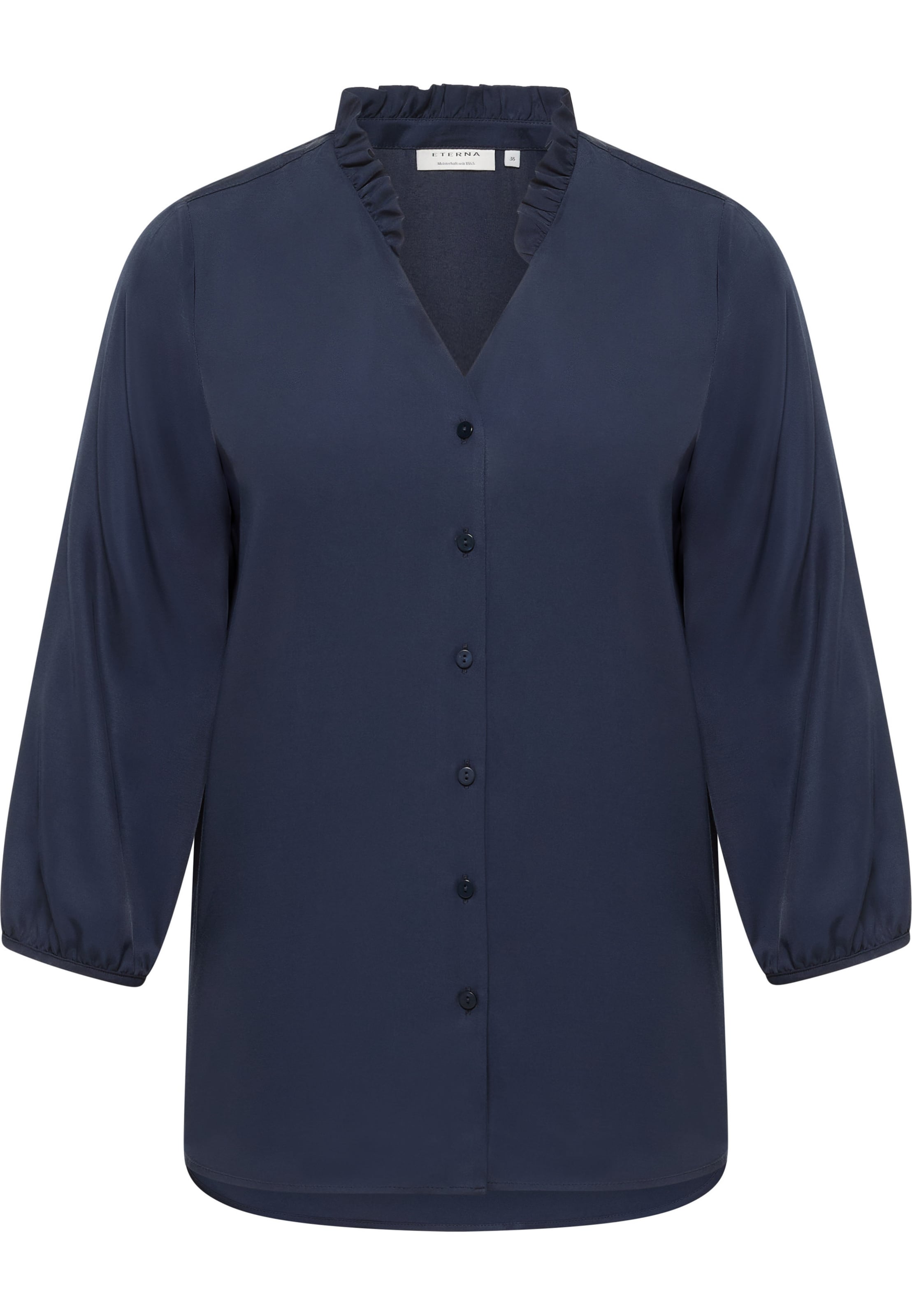 ETERNA Bluse in Blau: Vorderseite