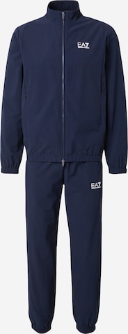 EA7 Emporio Armani Костюм для бега в Синий: спереди