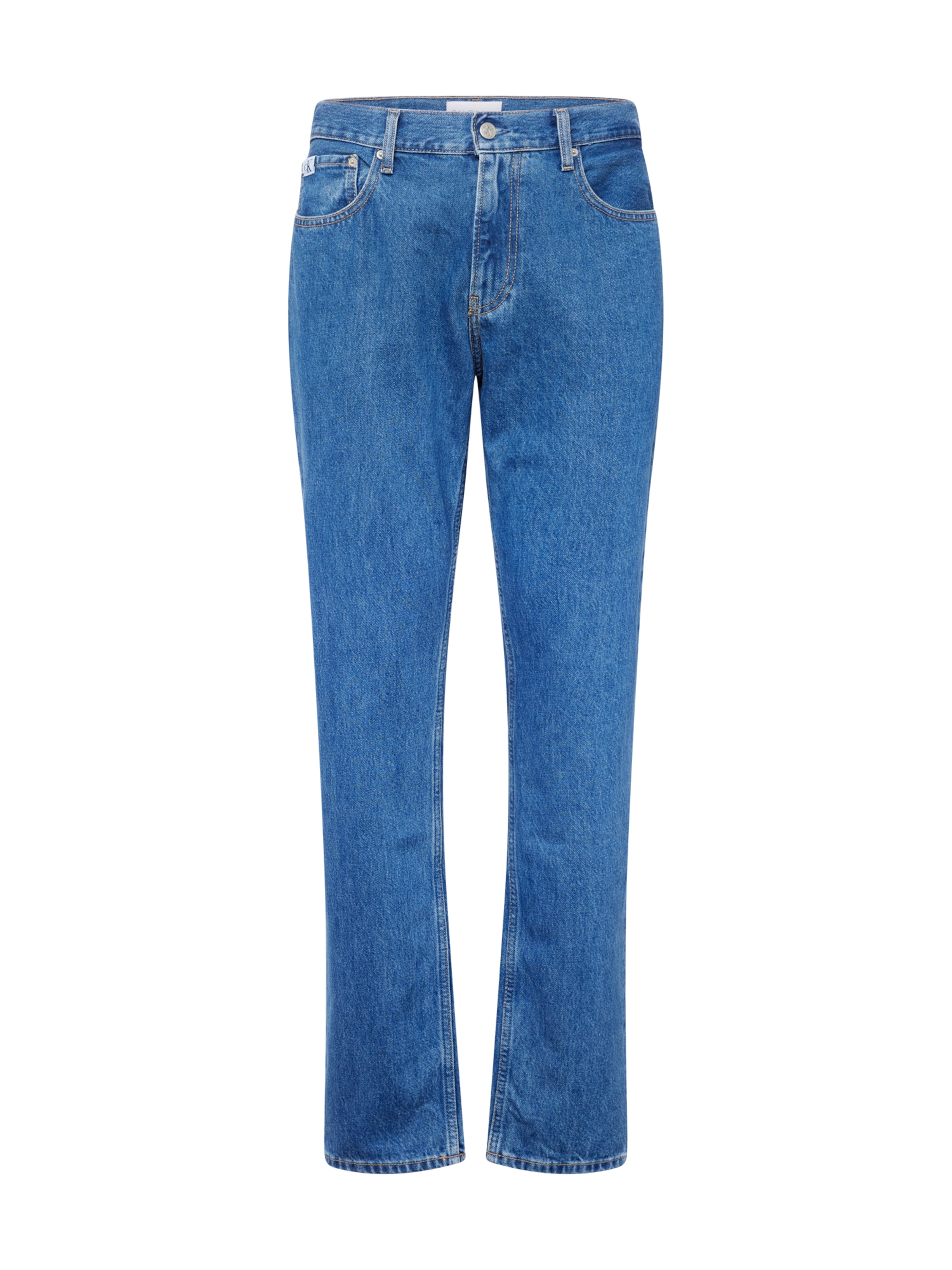 Calvin Klein Jeans Regular Jeans 'Authentic' in Blau: Vorderseite