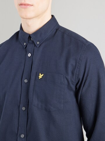 Lyle & Scott - Regular Fit Camisa clássica em azul