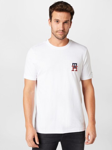 TOMMY HILFIGER Skjorte i hvit: forside