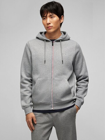 HECHTER PARIS Sweat jacket in Grey: front