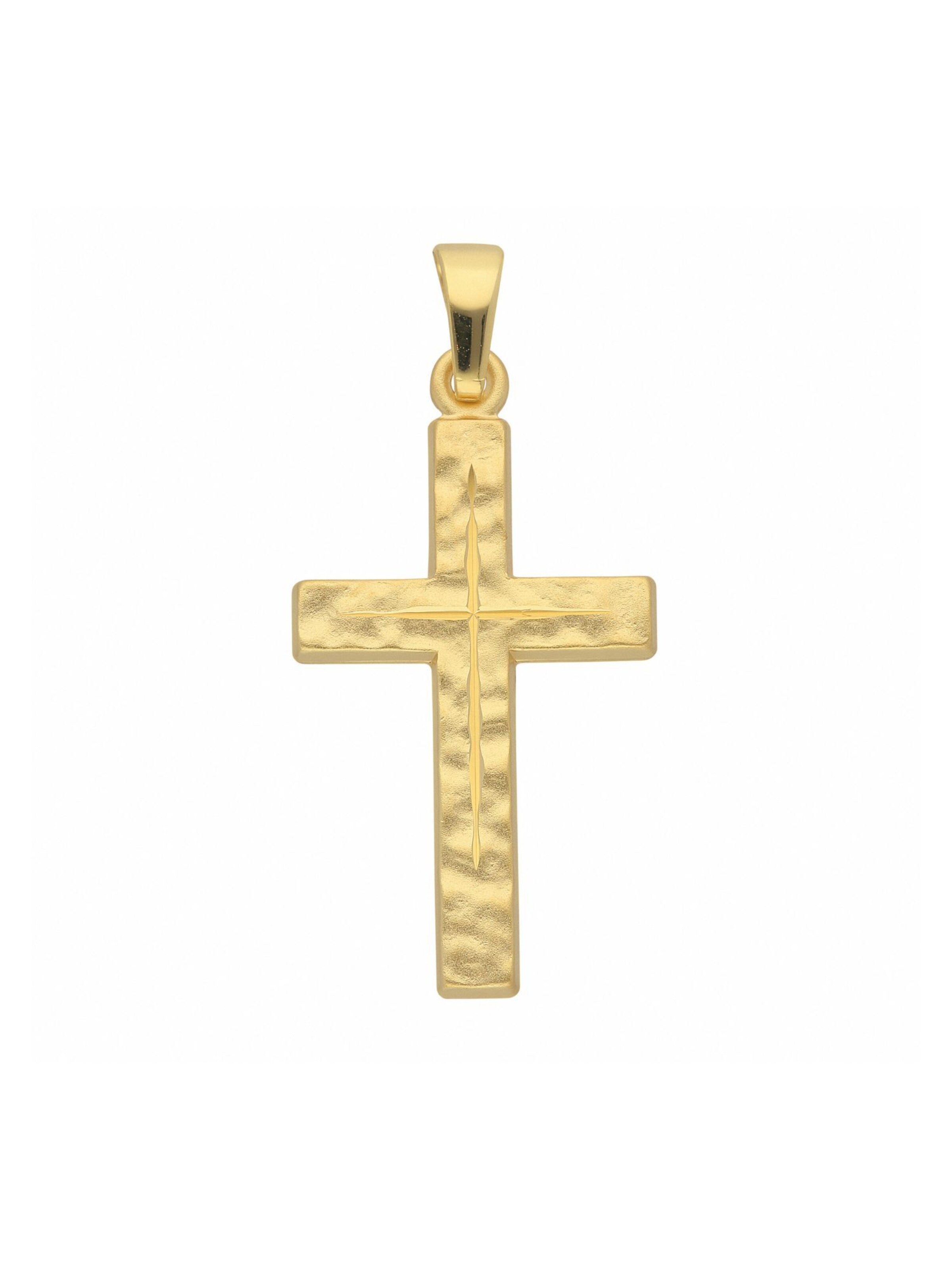 Adelia´s Pendant in Gold: front