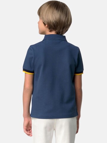 K-Way Shirt 'K-WAY KIDS P. VINCENT PIQUE POLO' in Blauw