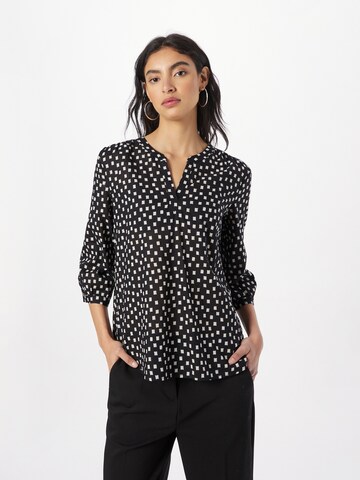 TAIFUN Blouse in Zwart: voorkant