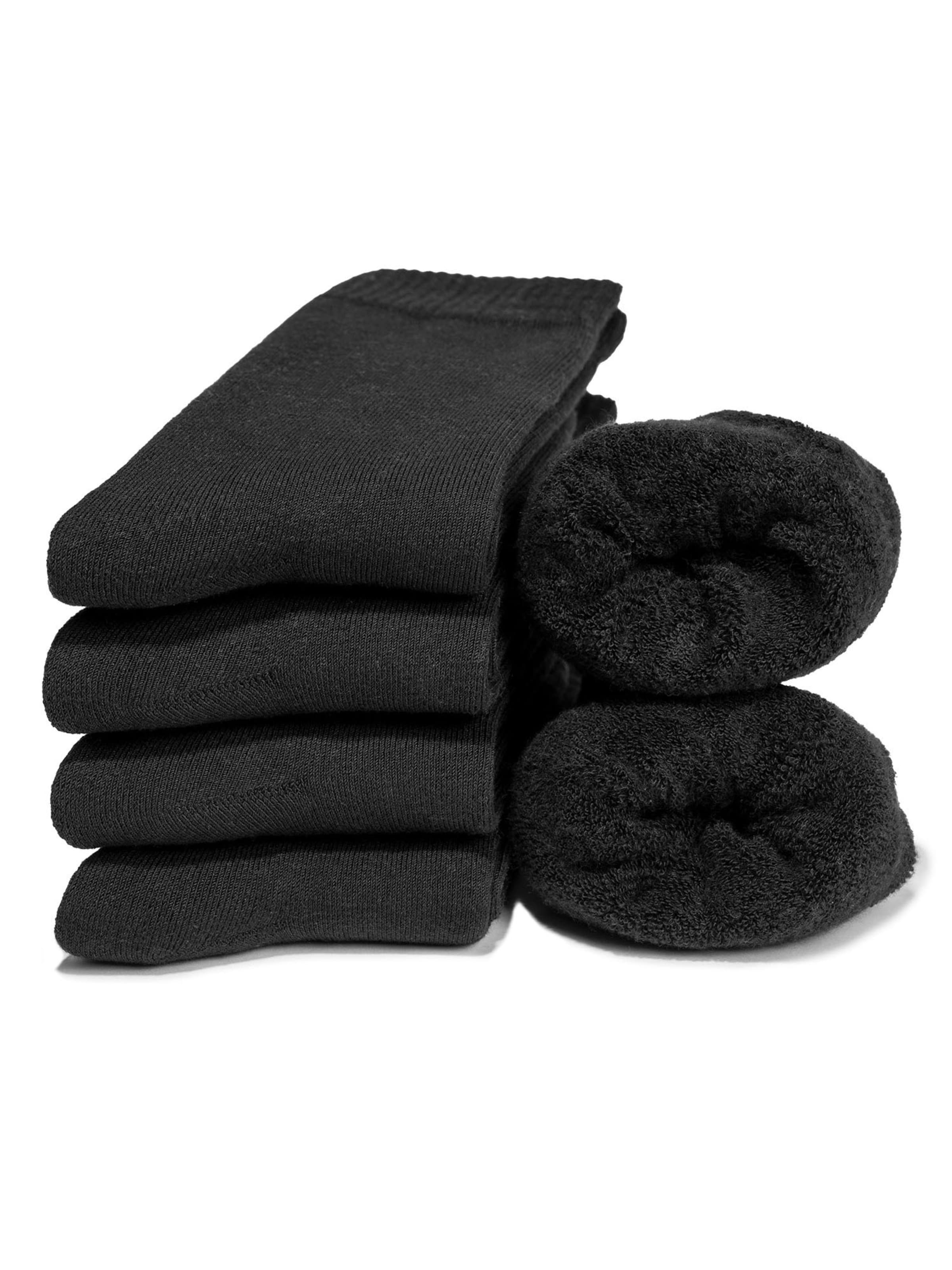 Occulto - Calcetines 'Bille' en negro: frente