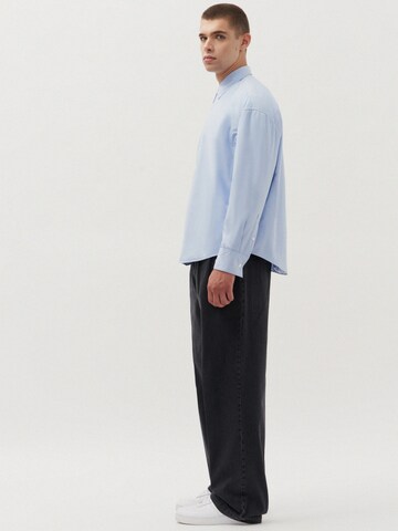 Coupe regular Chemise Studio Seidensticker en bleu
