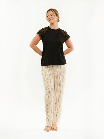 Liberte Essentiel T-shirt ' MILLA ' in Schwarz