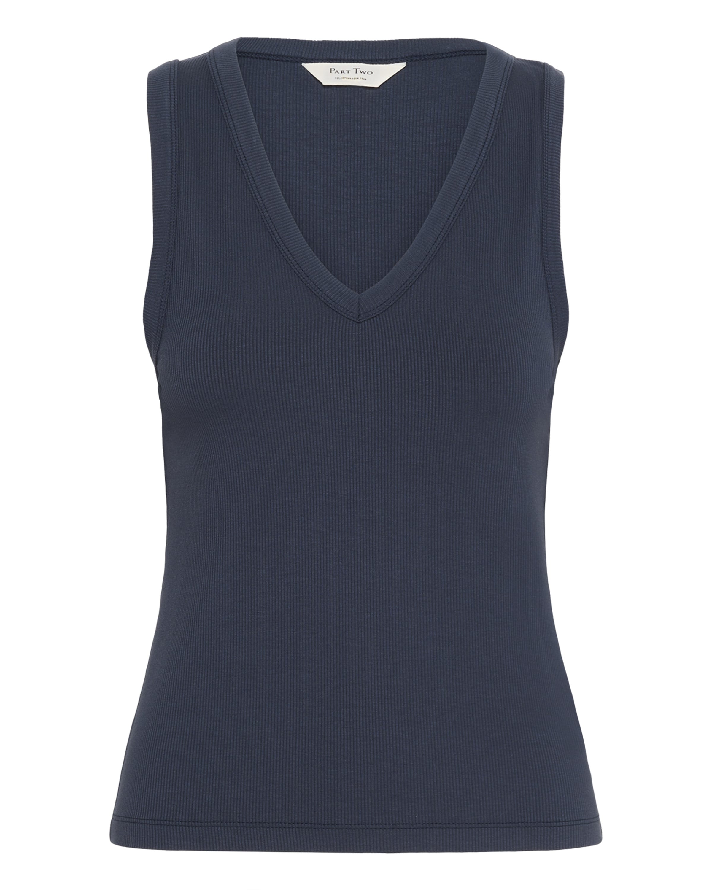 Part Two Bluse in Blau: Vorderseite