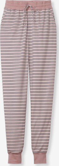 CALIDA Pajama pants in Dusky pink / Black / White, Item view