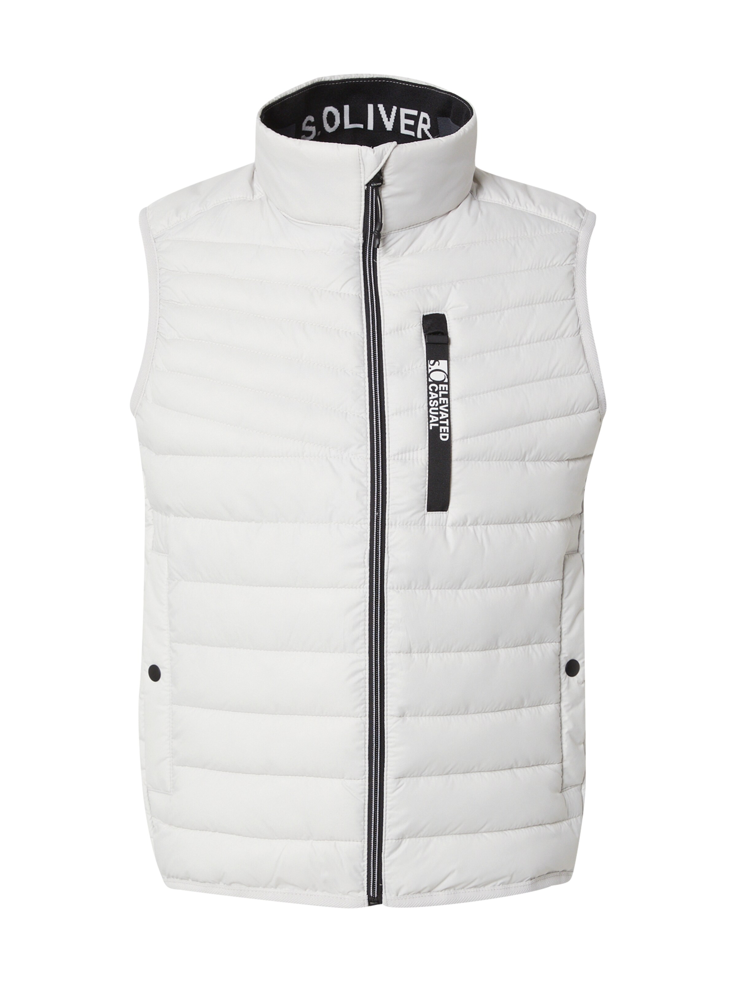 Gilet s.Oliver en gris : devant