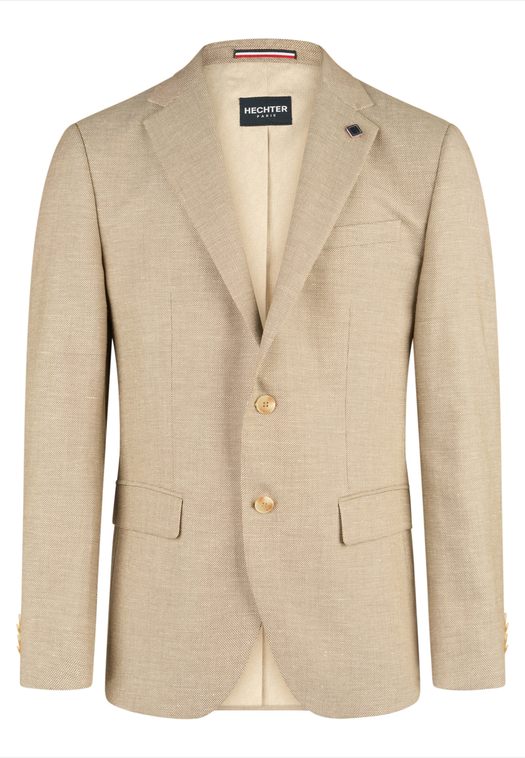 HECHTER PARIS Regular Fit Sakko in Beige: Vorderseite