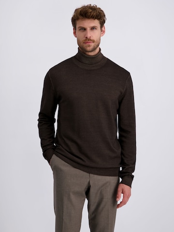 PIERRE CARDIN Sweater in Brown: front
