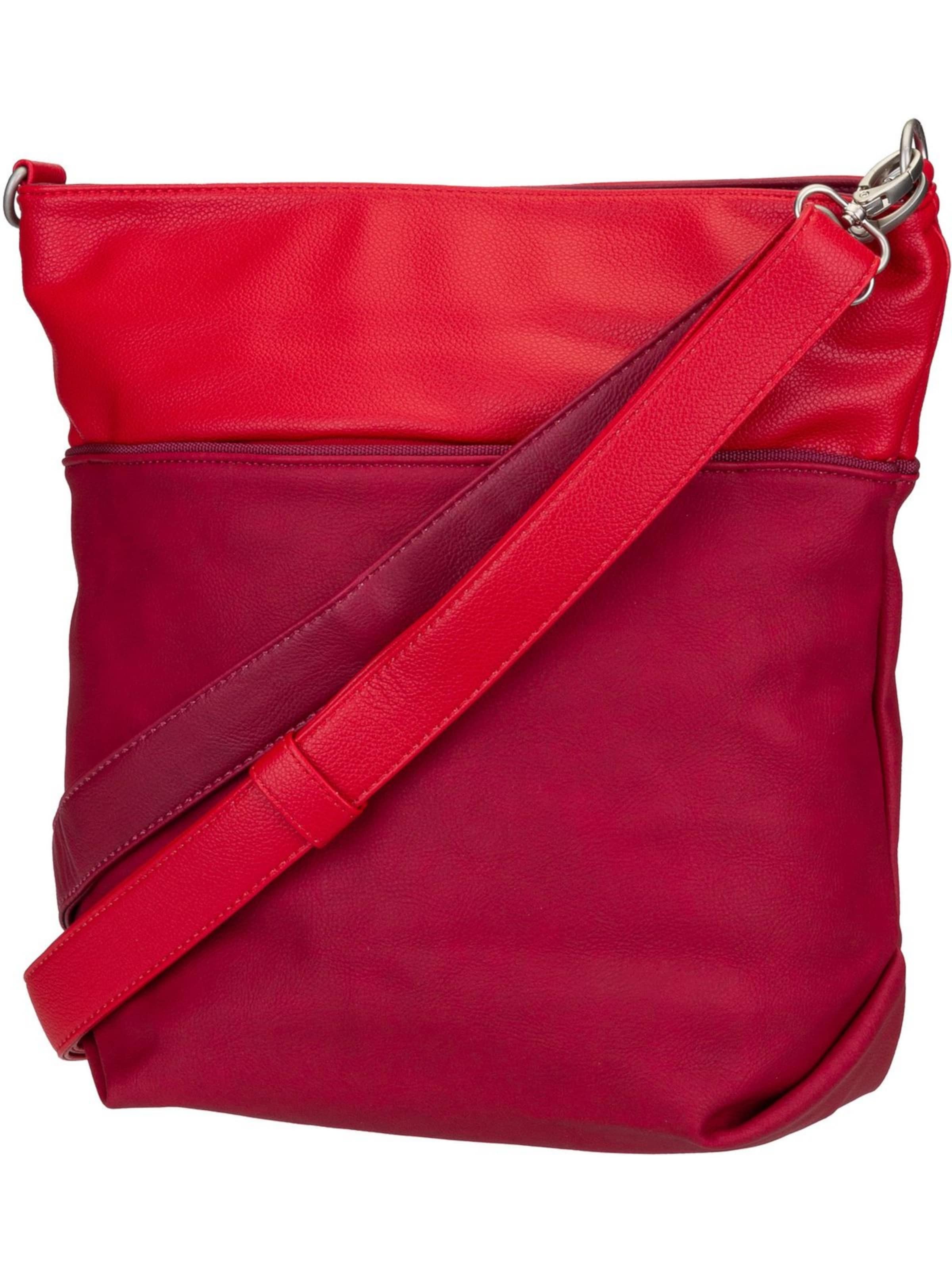 ZWEI Schoudertas 'Jana J12' in Rood