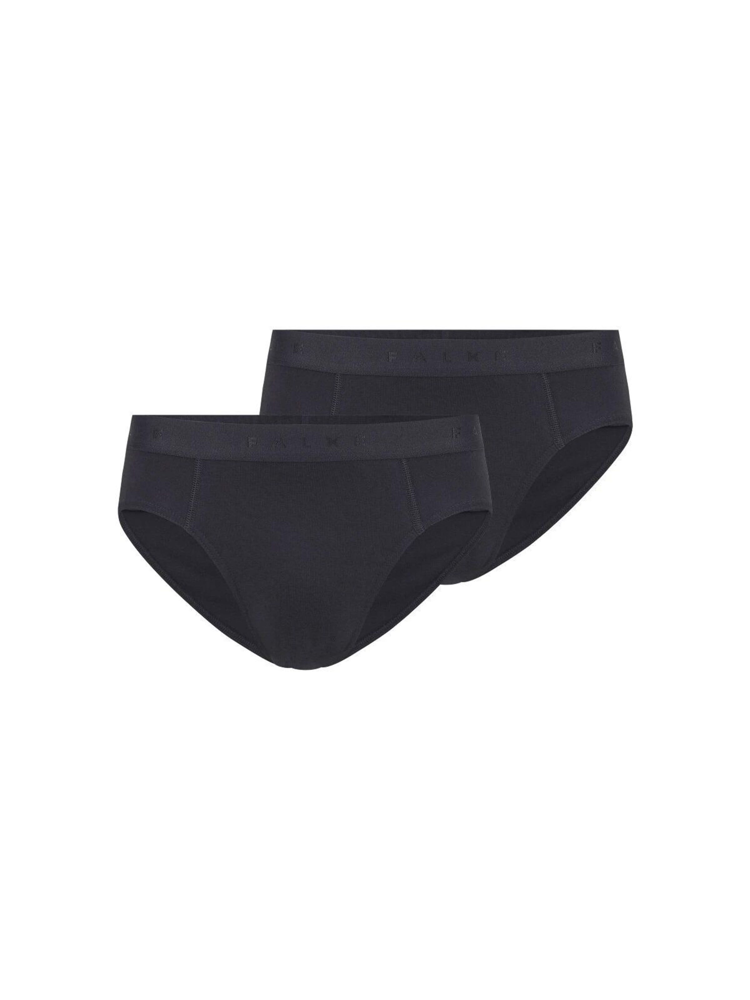 FALKE Boxer shorts '2-Pack' in Black: front