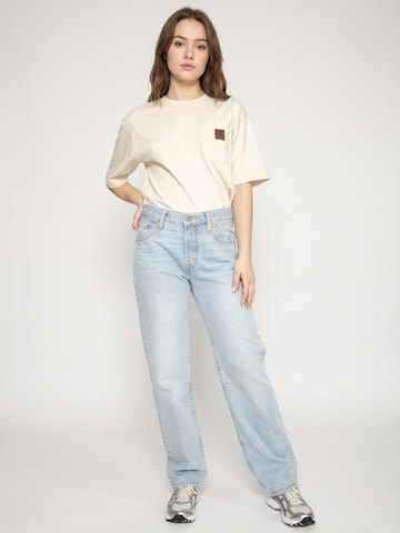 LEVI'S ® Luźne Jeansy '501 90's Light Indigo Worn In' w kolorze niebieski: przód
