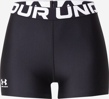 Skinny Pantaloni sportivi 'Authentics' di UNDER ARMOUR in nero: frontale